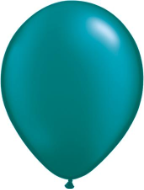5" Round Pearl Teal (100 count) Qualatex