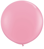 3' Round Pink (2 count) Qualatex 