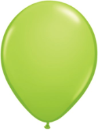 11" Round Lime Green (100 count) Qualatex