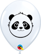 5" Round Panda Head -Qualatex (100 count)