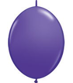 6" Qualatex Quick Links - Purple Violet (50 ct)