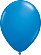 11" Round Dark Blue (100 count) Qualatex