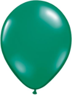 11" Round Emerald Green (100 count) Qualatex