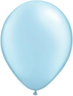 16" Round Pearl Light Blue (50 count) Qualatex