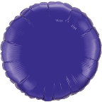 18" Round Quartz Purple Qualatex Microfoil (5 ct.)