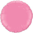 18" Round Rose Qualatex Microfoil (5 ct.)