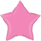 20" Rose Star Qualatex (5 ct)
