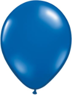 9" Round Sapphire Blue  (100 count) Qualatex