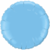 18" Round Pale Blue Qualatex Microfoil (5 ct.) (SKU: 12908)
