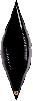 27" Microfoil Taper-Onyx Black-Qualatex  (5 ct.) (SKU: 31978)