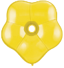6" Geo Blossom - Citrine Yellow (50 count) Qualatex (SKU: 37682)