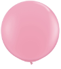3' Round Pink (2 count) Qualatex  (SKU: 42764)
