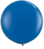 3' Round Sapphire Blue(2 count) Qualatex  (SKU: 42876)