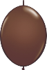 12" Quick Links - Chocolate Brown (50 ct) (SKU: 65332)