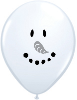 5" Round Snowman Smile Face (100 ct.) (SKU: 67522)