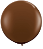 3' Round Chocolate Brown (2 count) Qualatex (SKU: 83660)