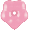 6" Geo Blossom - Pink (50 count) Qualatex (SKU: 37659)