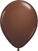 11" Round Chocolate Brown (100 count) Qualatex