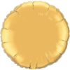 18" Round Gold Qualatex Microfoil (5 ct.) (SKU: 35431)