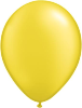 5" Round Pearl Citrine Yellow (100 count) Qualatex (SKU: 43580)