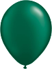 5" Round Pearl Forest Green (100 count) Qualatex (SKU: 43582)