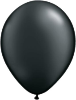5" Round Pearl Onyx Black (100 count) Qualatex (SKU: 43579)