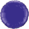 18" Round Quartz Purple Qualatex Microfoil (5 ct.) (SKU: 12922)