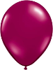 16" Round Sparkling Burgundy (50 count) Qualatex (SKU: 43859)