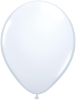 11" Round White (100 count) Qualatex (SKU: 43802)